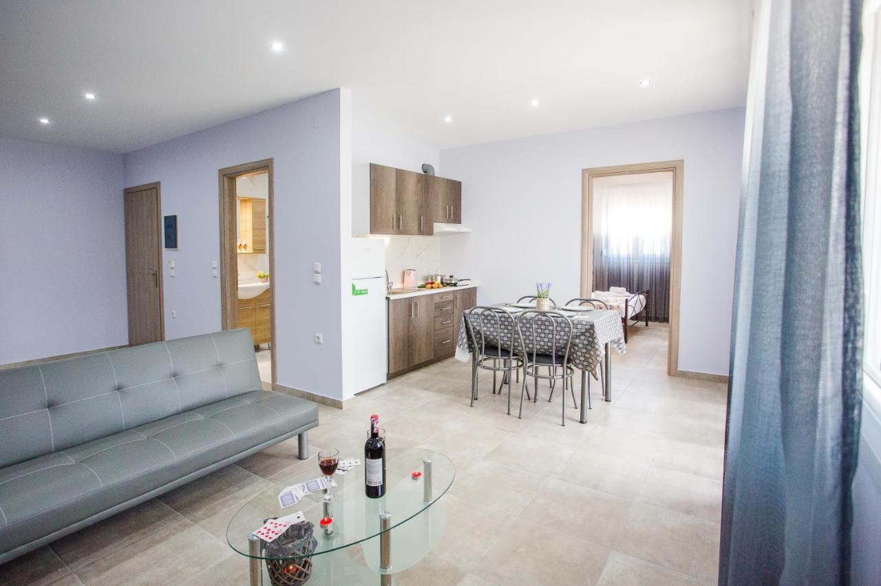 Apartmán Kaiafas Luxury Philoxenia Néa Péramos Exteriér fotografie