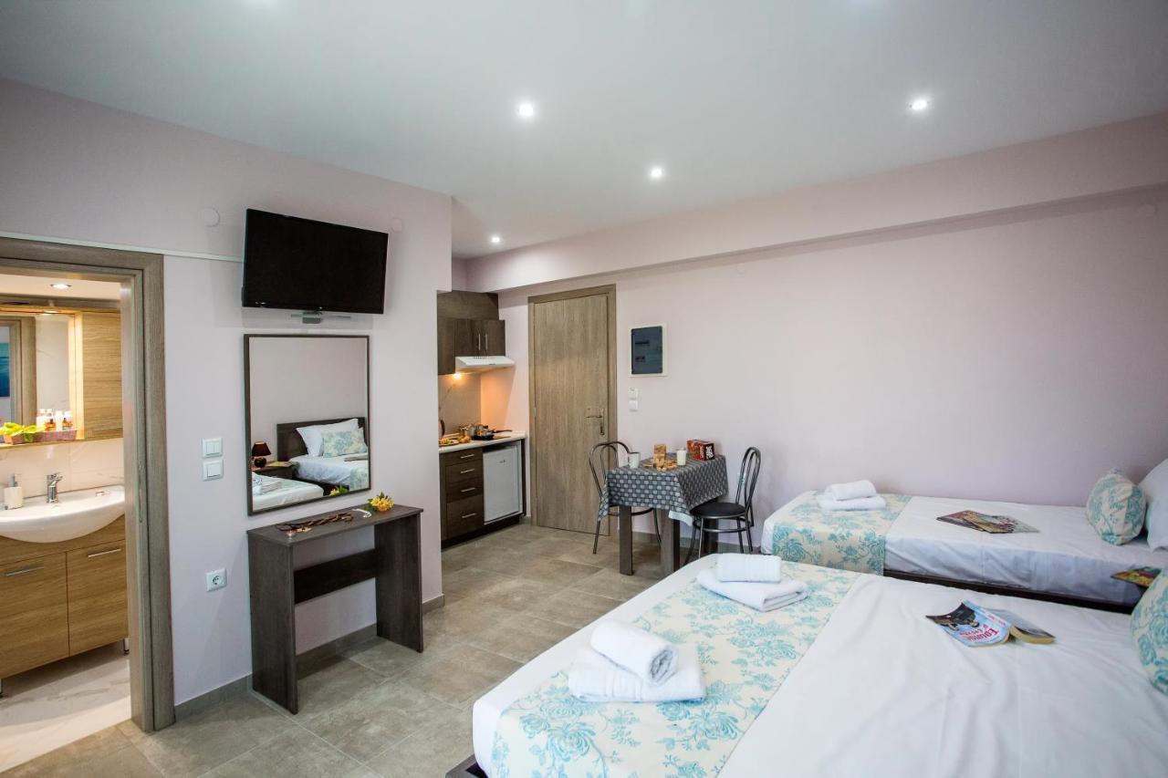 Apartmán Kaiafas Luxury Philoxenia Néa Péramos Exteriér fotografie
