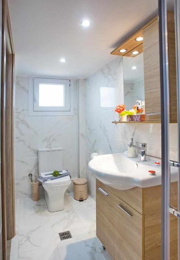Apartmán Kaiafas Luxury Philoxenia Néa Péramos Exteriér fotografie