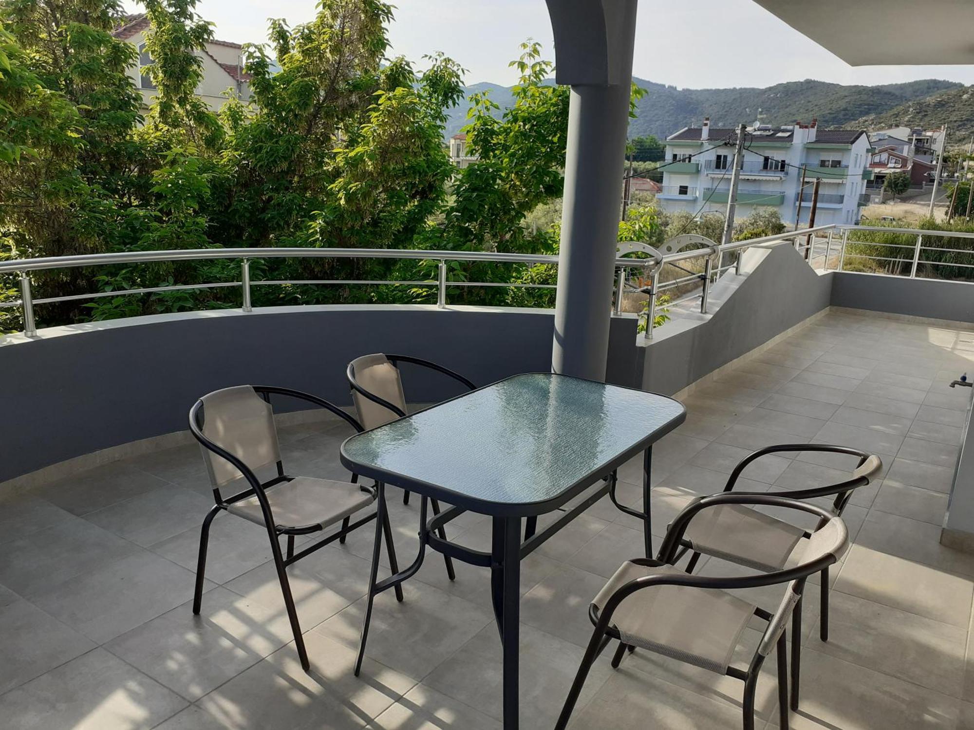 Apartmán Kaiafas Luxury Philoxenia Néa Péramos Pokoj fotografie
